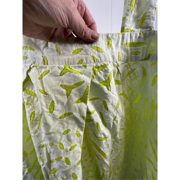 Diane Von Furstenberg Abatwa Green Spring Dress Size 10 - Picture 4 of 7